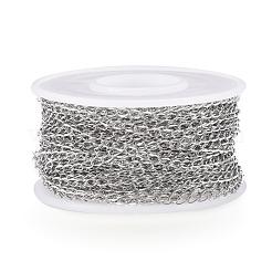Tarnish Resistant 304 Stainless Steel Twisted Chains&nbsp;CHS-H007-61A