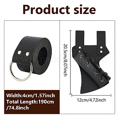 PU Leather Sword Sheaths&nbsp;AJEW-WH0248-582A