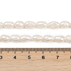 Natural Cultured Freshwater Pearl Beads Strands&nbsp;PEAR-P064-20H-03A
