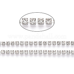 Iron Rhinestone Strass Chains&nbsp;CH-YW0003-01A-NF