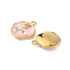 304 Stainless Steel Enamel Pendants&nbsp;STAS-I346-01G-02