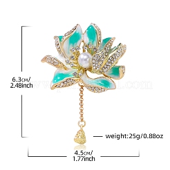 Lotus Enamel Pin&nbsp;PW-WG24B92-01