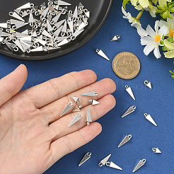 100Pcs 2 Styles Alloy Pendants&nbsp;FIND-SC0019-86P