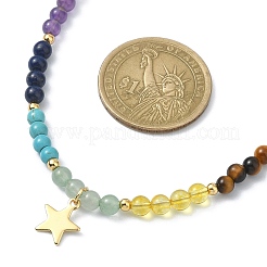 304 Stainless Steel Star Pendant Necklace&nbsp;NJEW-TA00102