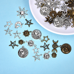 Tibetan Style Alloy Pendants&nbsp;DIY-SC0006-92