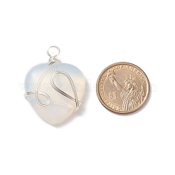 Opalite Pendants&nbsp;PALLOY-JF01663-01