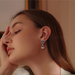60Pcs Wood Stud Earrings Finding&nbsp;EJEW-FI0003-33C