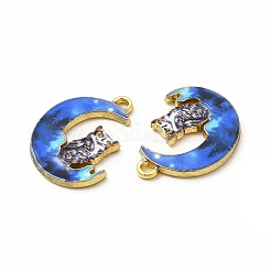 Alloy Printed Pendants&nbsp;PALLOY-D581-04D