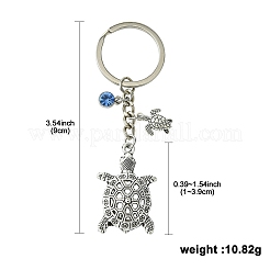 Alloy Rhinestone Keychain&nbsp;KEYC-YW00072