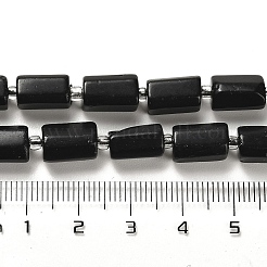 Natural Black Tourmaline Beads Strands&nbsp;G-N327-06-14A
