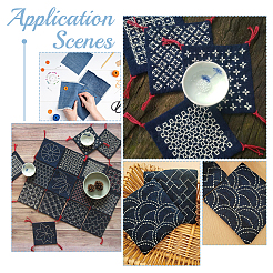 1 Bag DIY Embroidery Starter Kits&nbsp;DIY-WR0004-85