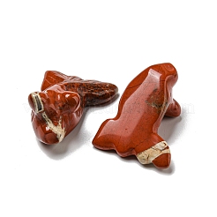 Natural Red Jasper Carved Healing Goldfish Figurines&nbsp;DJEW-D012-08G
