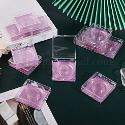 Portable Clear Rectangle Empty Eyelash Case&nbsp;CON-WH0086-077