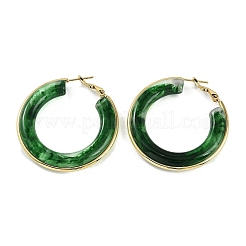 304 Stainless Steel Hoop Earrings For Women&nbsp;LS-EJEW-B113-02G-01