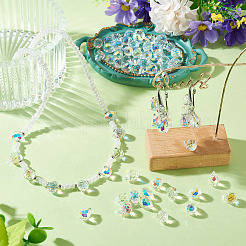 50Pcs Electroplate Glass Beads&nbsp;G-BG0001-01