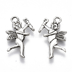 Tibetan Style Alloy Angel Pendants&nbsp;LS-TIBE-R317-003AS-LF