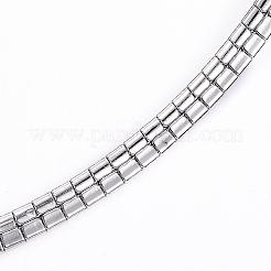 Tarnish Resistant 304 Stainless Steel Necklaces&nbsp;STAS-F034-02P