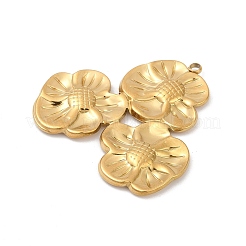 304 Stainless Steel Pendants&nbsp;STAS-C121-44G-G