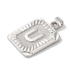 Rack Plating Brass Pendants&nbsp;KK-B092-42P-U