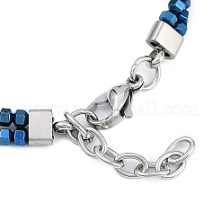 Synthetic Non-magnetic Hematite Beaded Bracelets&nbsp;BJEW-S156-04P-C