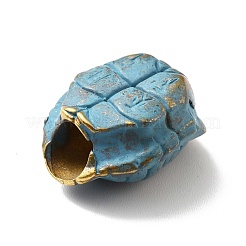 Brass European Beads&nbsp;KK-G410-01B