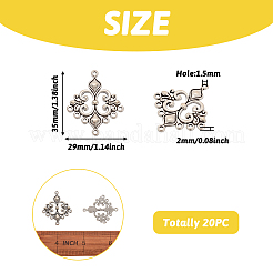 Tibetan Style Chandelier Component Links&nbsp;TIBE-BT0001-05AS-NF