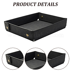 PU Leather Storage Trays&nbsp;ODIS-WH20013-03B-02
