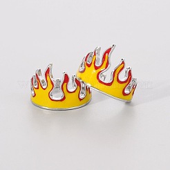 Brass Enamel Cuff Open Rings&nbsp;WG237BA-01