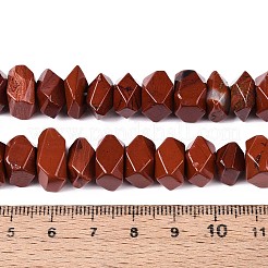Natural Red Jasper Beads Strands&nbsp;G-N327-05-24
