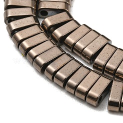 Electroplated Non-magnetic Synthetic Hematite Beads Strands&nbsp;G-C106-B02-09A
