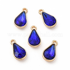 Faceted Glass Rhinestone Pendants&nbsp;FIND-G049-01G-02