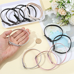 6 Pairs 6 Colors Imitation Leather Women's Adjustable Detachable Anti-Loose Shoe Straps for High Heels&nbsp;AJEW-CL0002-07