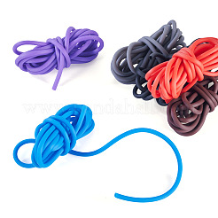 12M 6 Colors Hollow Pipe PVC Tubular Synthetic Rubber Cord&nbsp;RCOR-TA0001-18