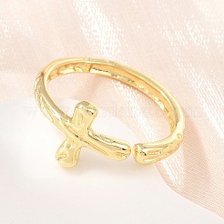 Brass Cuff Open Rings&nbsp;KK-Z165-02G