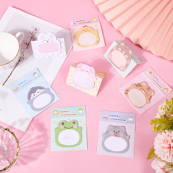 8Pcs 8 Styles Cute Animals Memo Pad Sticky Notes&nbsp;DIY-CP0012-68B