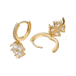 Brass Dangle Earrings&nbsp;EJEW-L271-14KCG-03