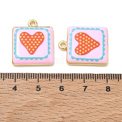 Printed Brass Pendants&nbsp;KK-CBAF9BC-10G-02