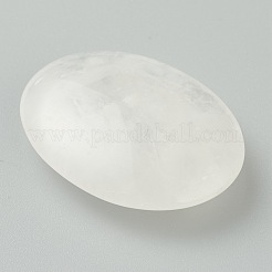 Natural Quartz Crystal Oval Palm Stone&nbsp;G-G973-05