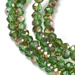 Electroplate Glass Beads Strands&nbsp;EGLA-A034-T4mm-J05