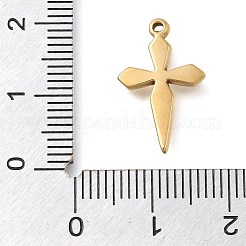 304 Stainless Steel Pendants&nbsp;STAS-P369-06G