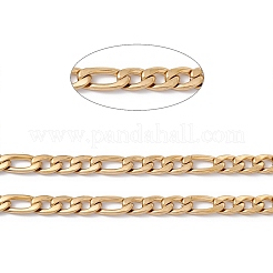 304 Stainless Steel Figaro Chains&nbsp;CHS-G022-01G
