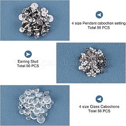 DIY Stud Earring Making Kits&nbsp;DIY-UN0002-59