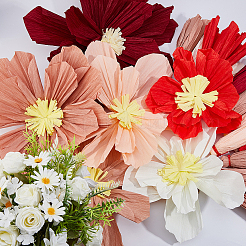 Crepe Paper Flower&nbsp;DIY-FH0010-23