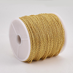 Soldered Brass Covered Iron Rope Chains&nbsp;CH-S125-07B-G