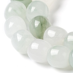 Natural Tianshan Cui Quartzite Beads Strands&nbsp;G-B046-02