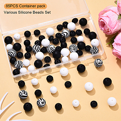 Food Grade Eco-Friendly Silicone Focal Beads&nbsp;SIL-YW0001-72C
