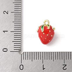 Brass Enamel Charms&nbsp;X-KK-P290-57G