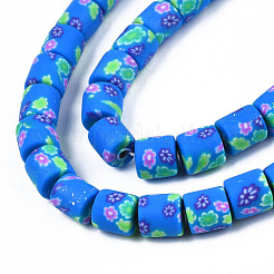 Handmade Polymer Clay Bead Strands&nbsp;CLAY-T020-10F