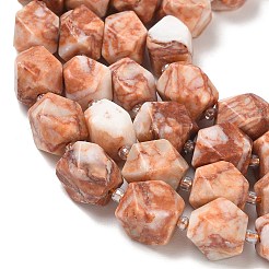 Natural Red Netstone Beads Strands&nbsp;GG-CBAF8A8-A02-01