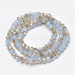 Electroplate Glass Beads Strands&nbsp;EGLA-A034-J3mm-K06